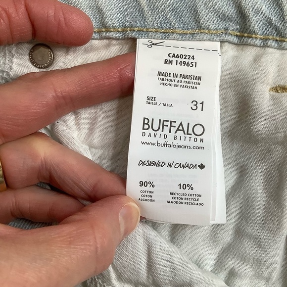 BUFFALO DAVID BITTON Samantha Denim Maxi Skirt Size 31 - Picture 15 of 16